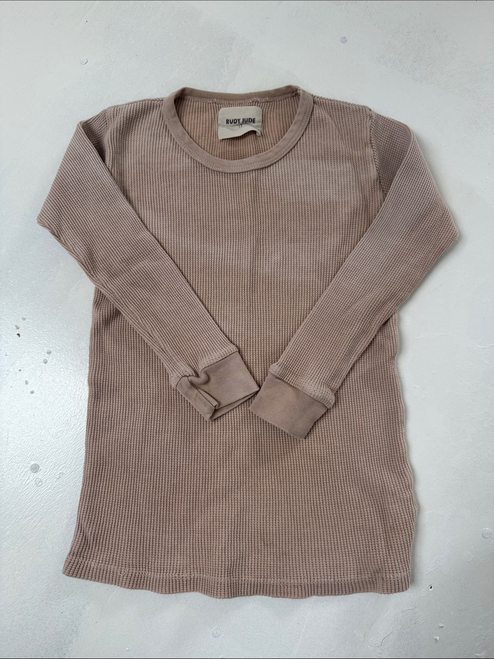 Rudy Jude kids Waffle Knit long sleeve.